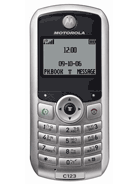 Best available price of Motorola C123 in Bahrain